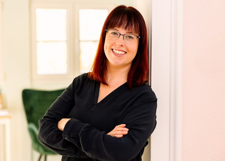 Portrait von Franziska Werner, Leiterin Kinderhaus Kunterbunt in der Klinik Reinhardquelle