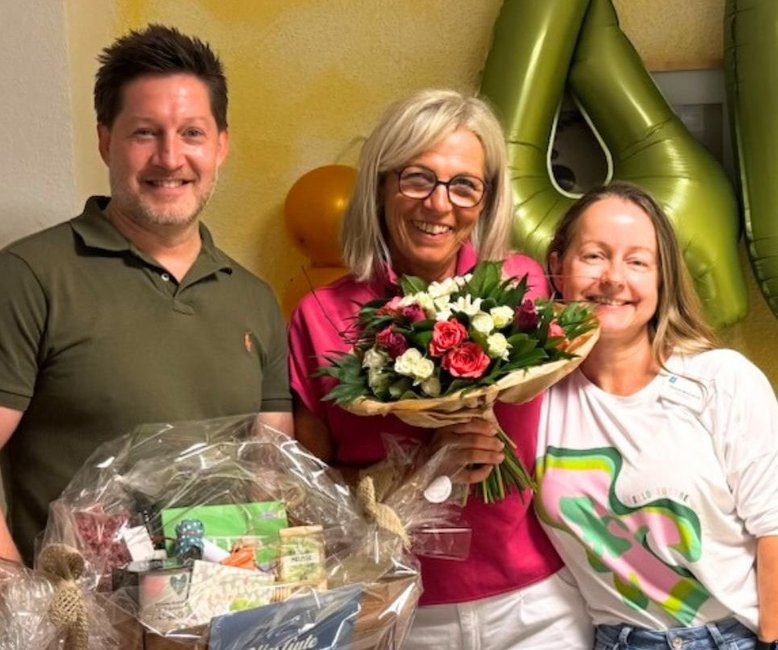 Jubiläum Marion Finger Physikalische Therapie