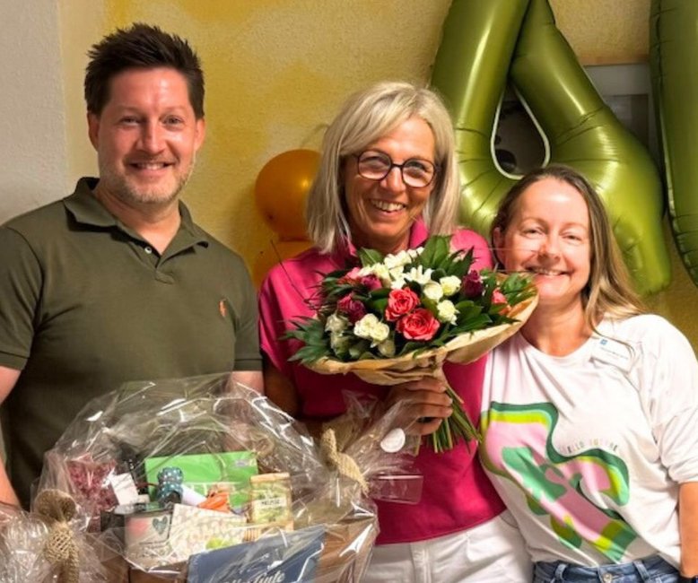 Jubiläum Marion Finger Physikalische Therapie